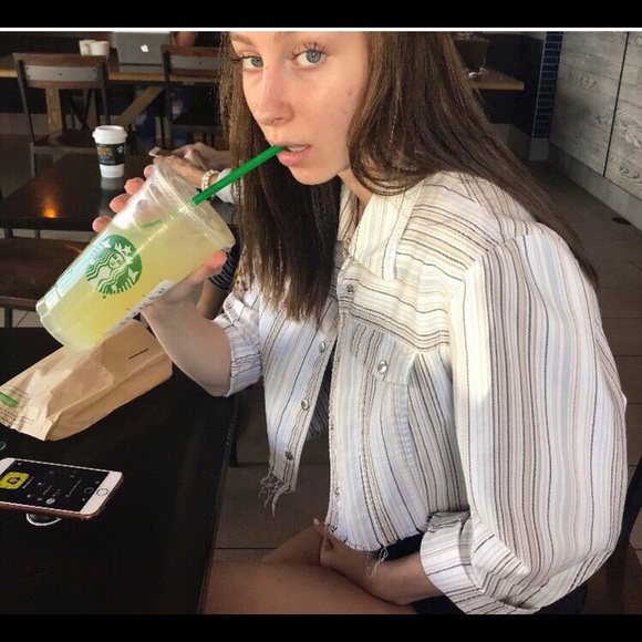 Cropped customized stripped jacket - Picture 1 of 2